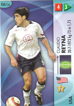 Claudio Reyna USA Panini World Cup 2006 #104